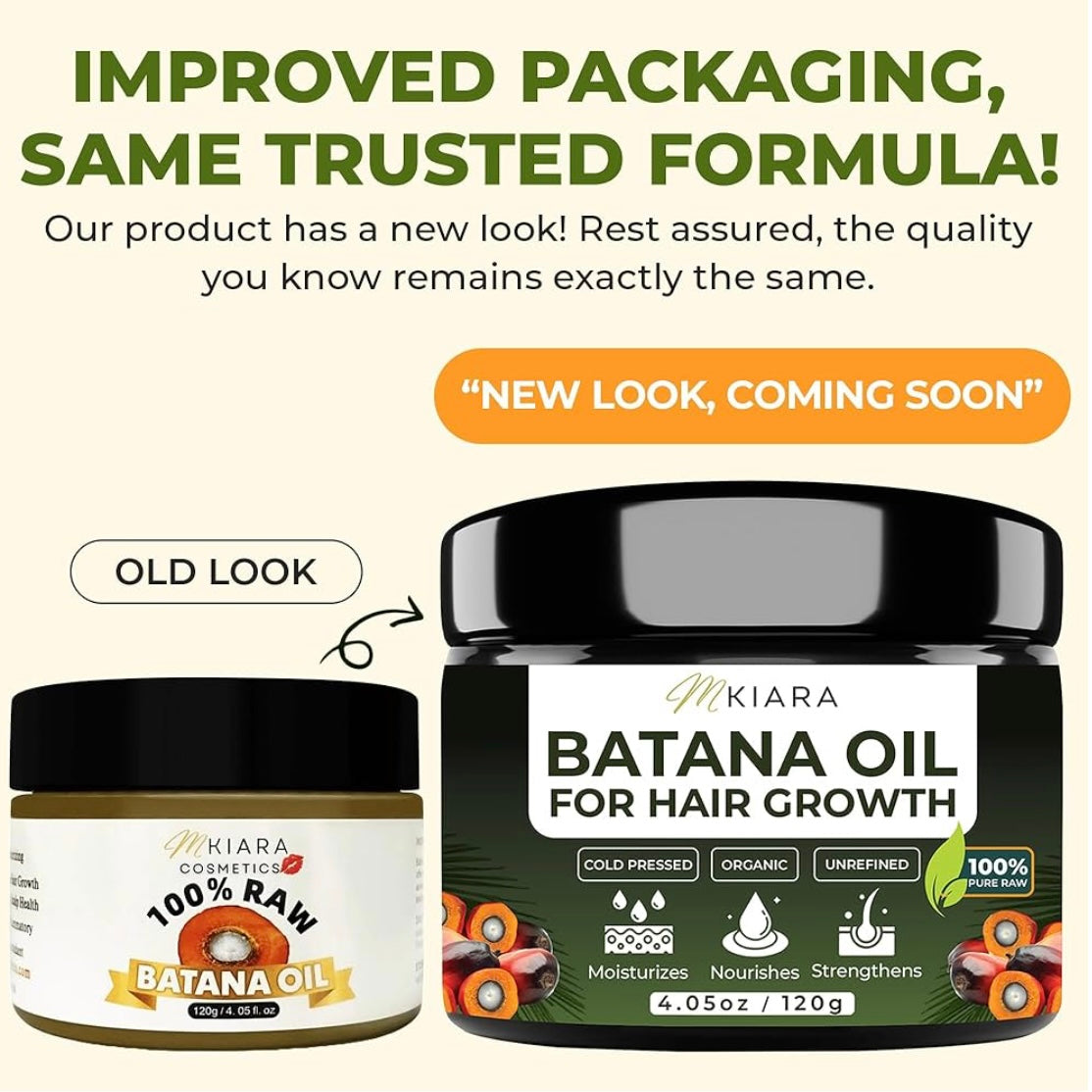 Organic Raw Batana Oil for Hair Growth & Healthy Skin