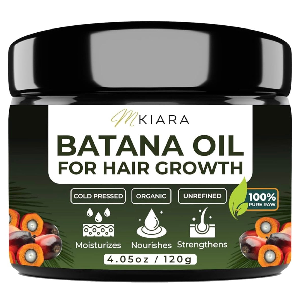 Organic Raw Batana Oil for Hair Growth & Healthy Skin